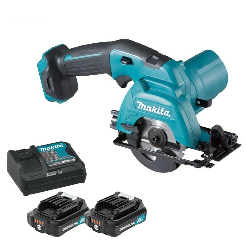 Циркулярная пила электрическая Makita HS301DSAE + два аккумулятора 12V/2.0Ah, зарядное устройство