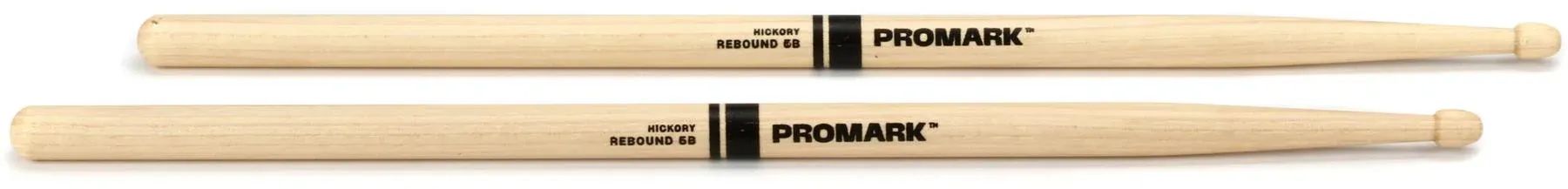 

Барабанные палочки Promark Rebound — Гикори — 0,595 дюйма — наконечник желудя