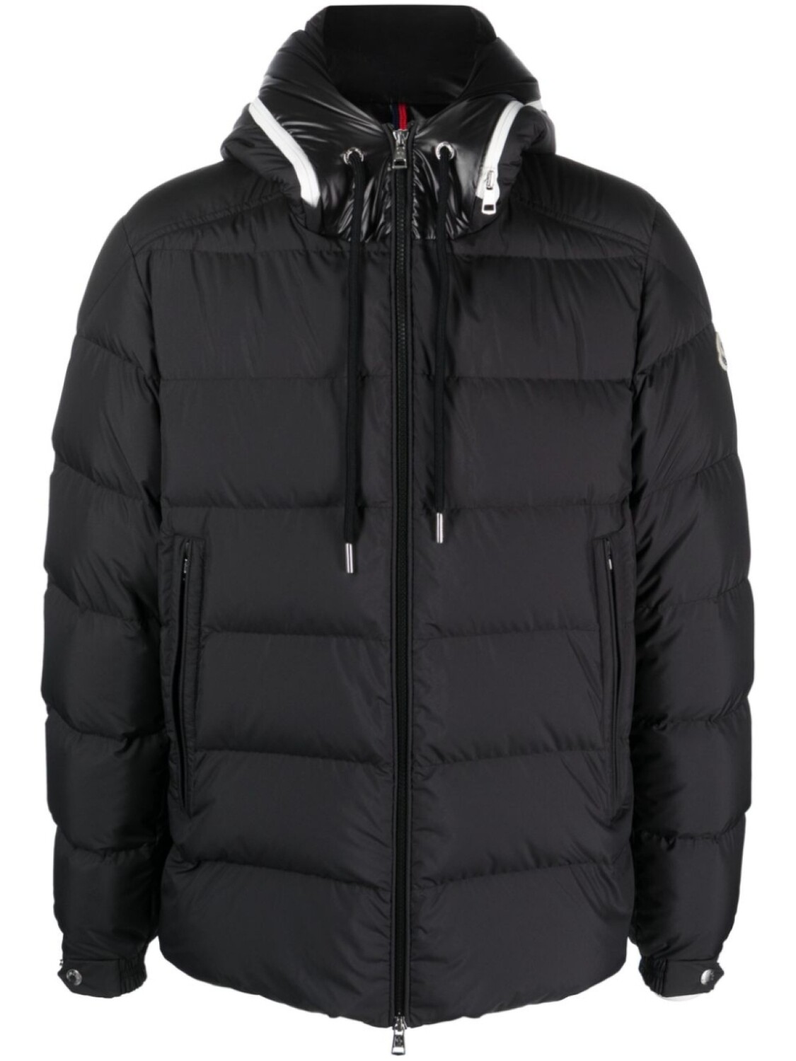 

Moncler пуховик Cardere Short, черный