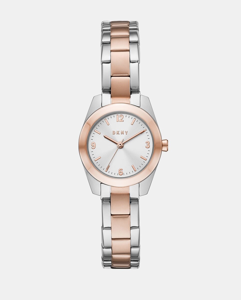 

DKNY Nolita NY2923 двухцветные женские часы из стали DKNY, розовый