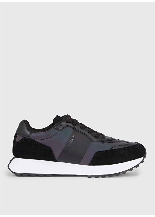 

Черные мужские кожаные кроссовки LOW TOP LACE UP PET Calvin Klein, черный