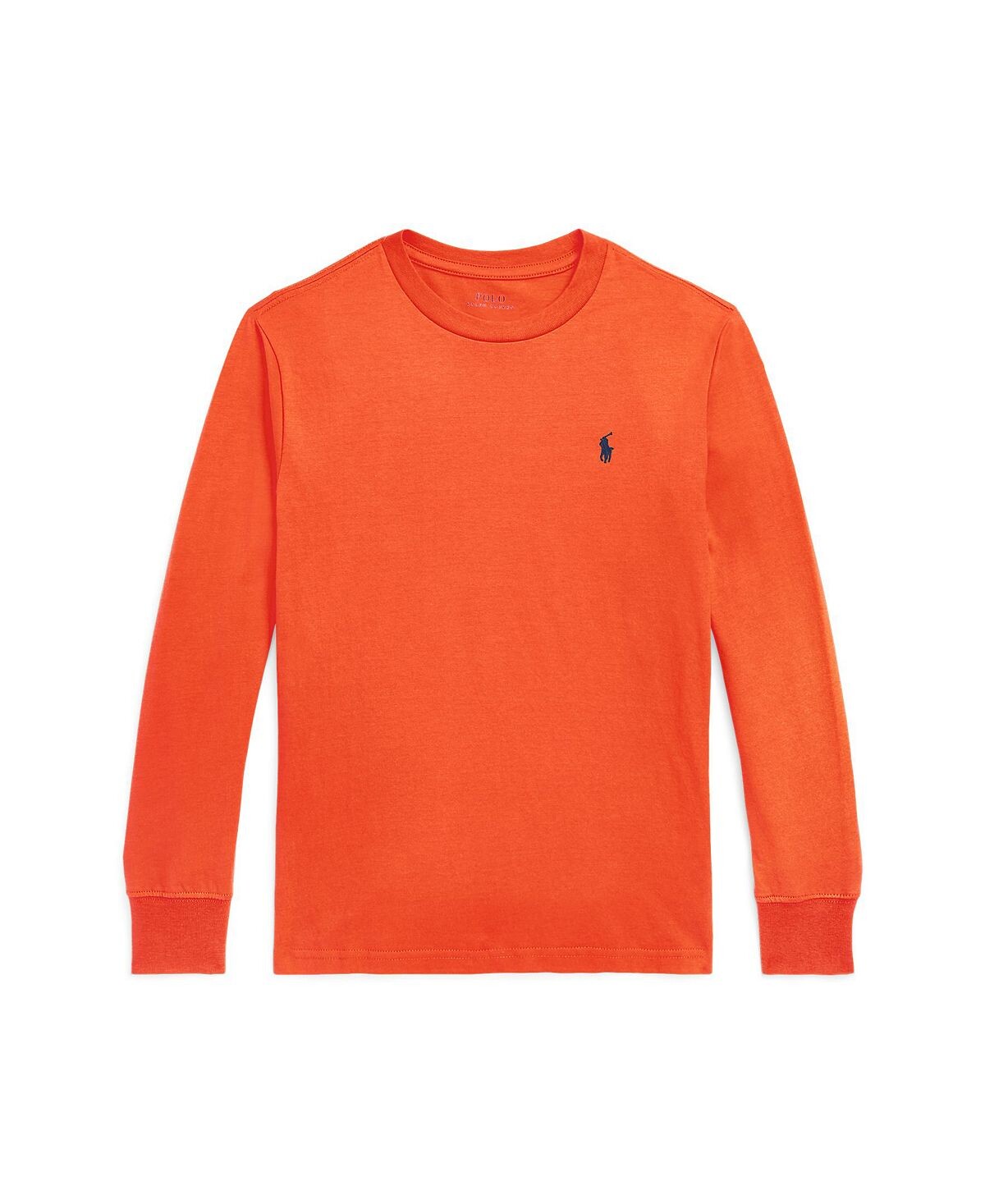

Футболка с длинными рукавами из хлопкового джерси Big Boys Polo Ralph Lauren