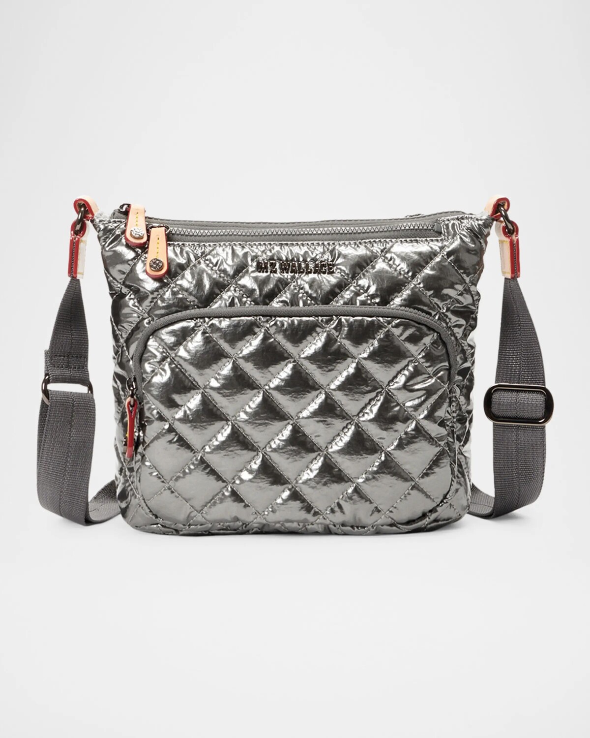 

Металлизированная сумка через плечо Metro Scout Deluxe Mz Wallace, цвет Pewter