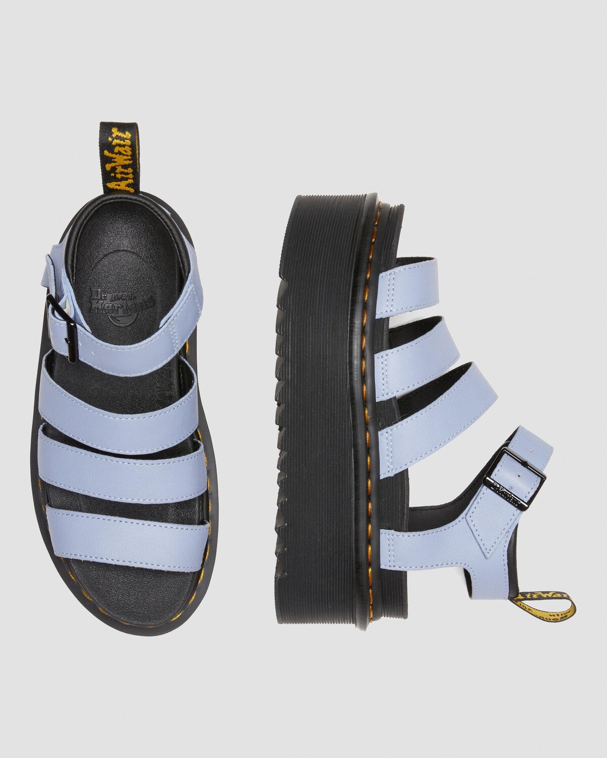 

Кожаные сандалии на платформе с ремешком Blaire Pisa Dr. Martens