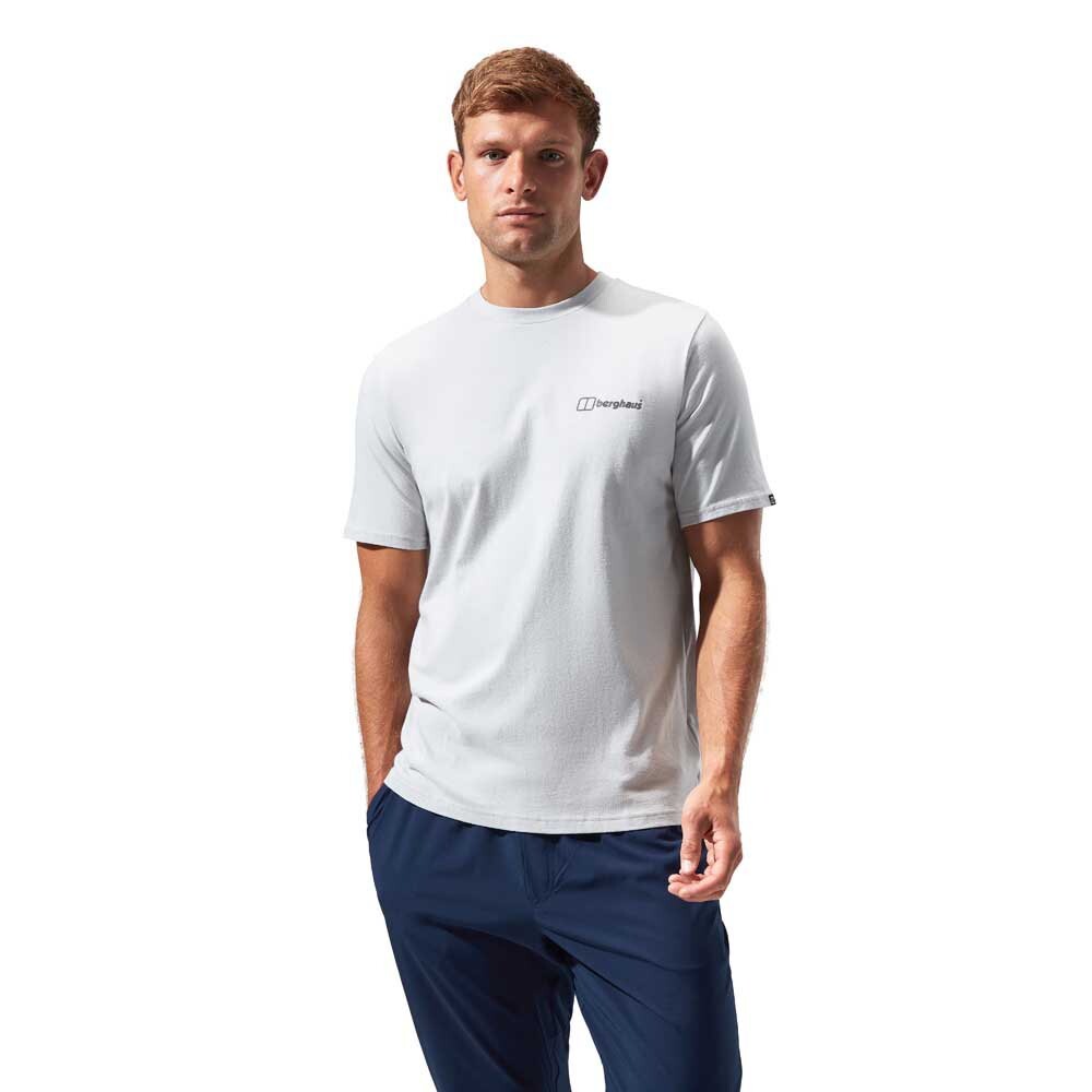 

Футболка с коротким рукавом Berghaus Organic Colour Logo, белый