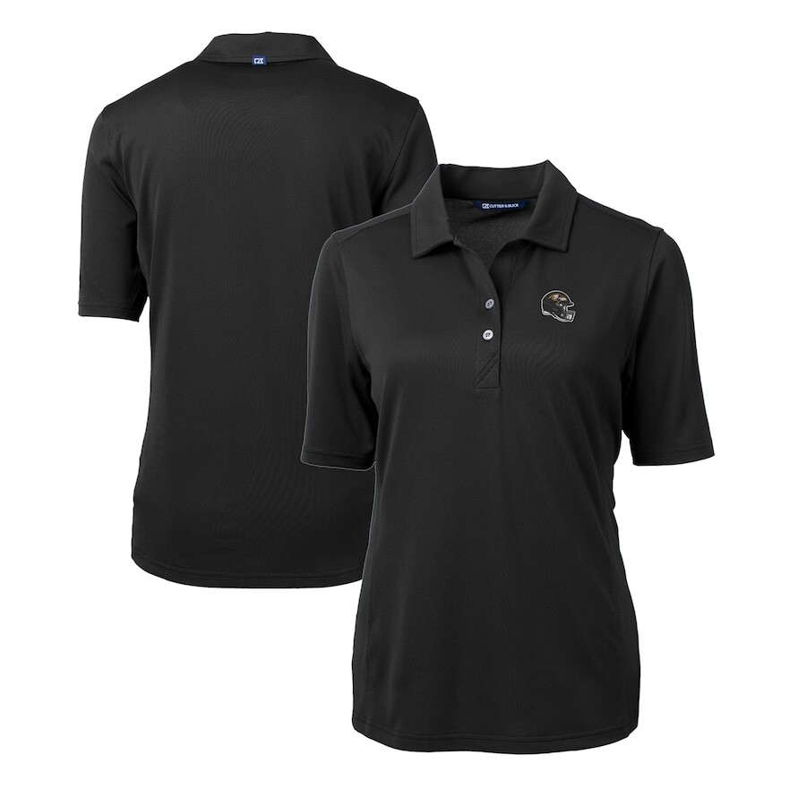 

Поло с длинным рукавом Cutter & Buck Baltimore Ravens, черный