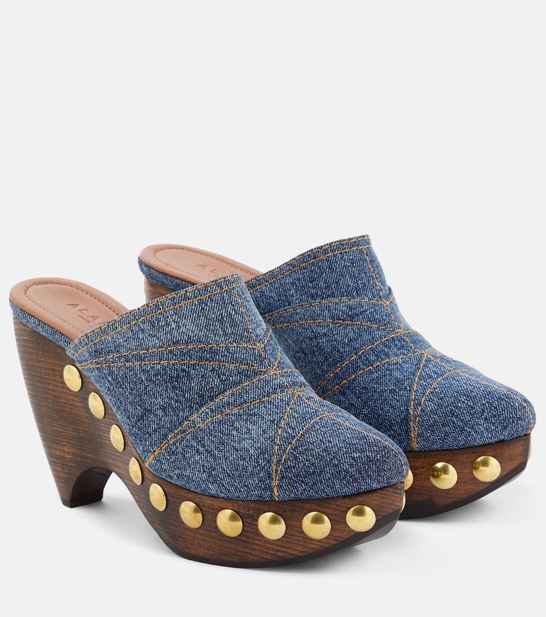 

Джинсовые мюли Le Sabot Alaïa, синий