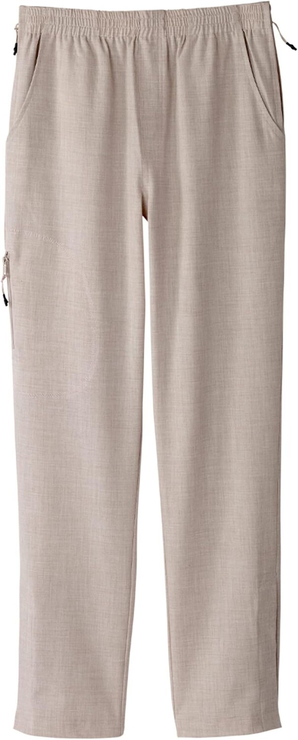 

Брюки Silverts Side Zip Linen Look Pants, хаки