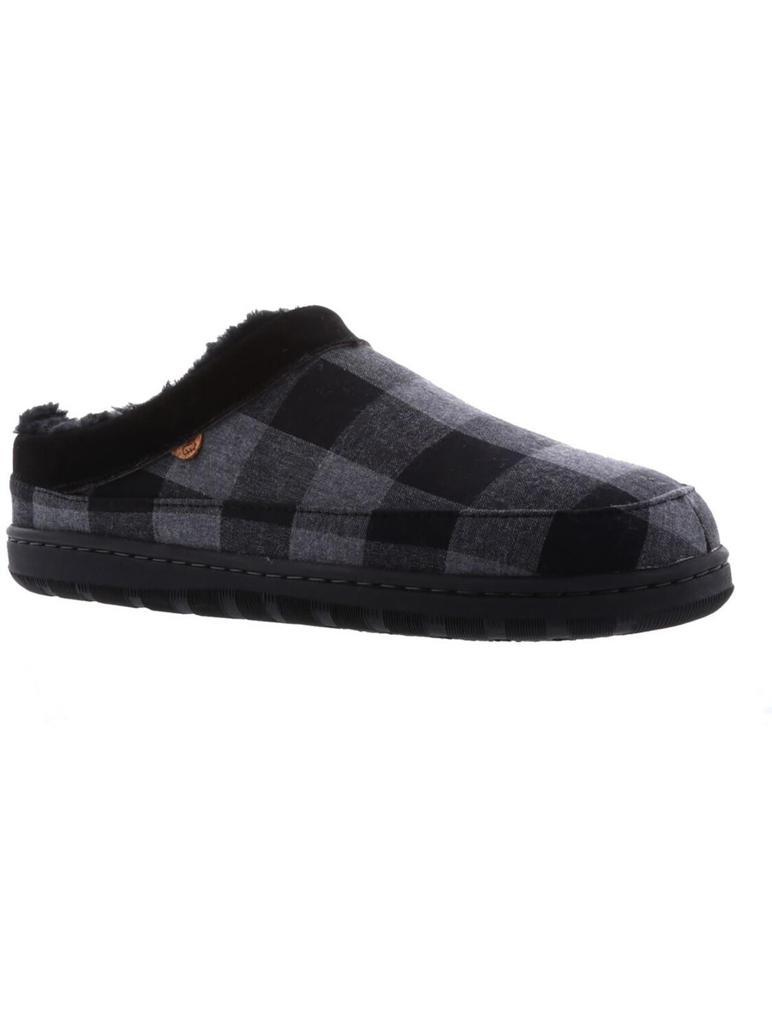 

JULIAN CLOG II Мужские замшевые тапочки Lamo, цвет Charcoal Plaid