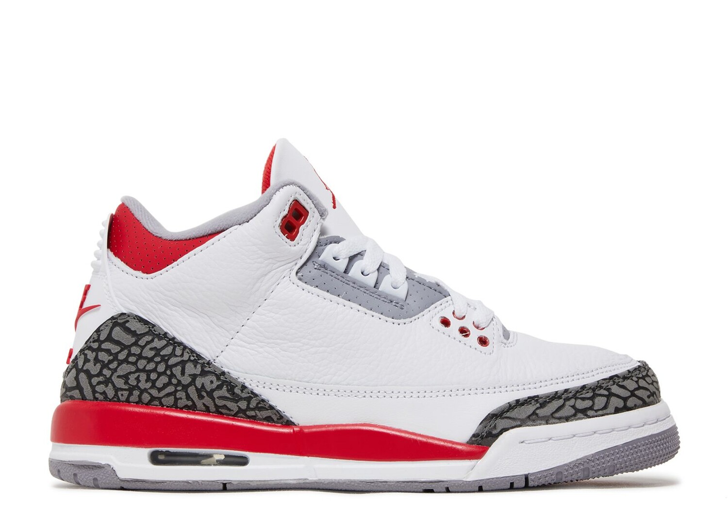 

Кроссовки Air Jordan Air Jordan 3 Retro Gs 'Fire Red' 2022, белый