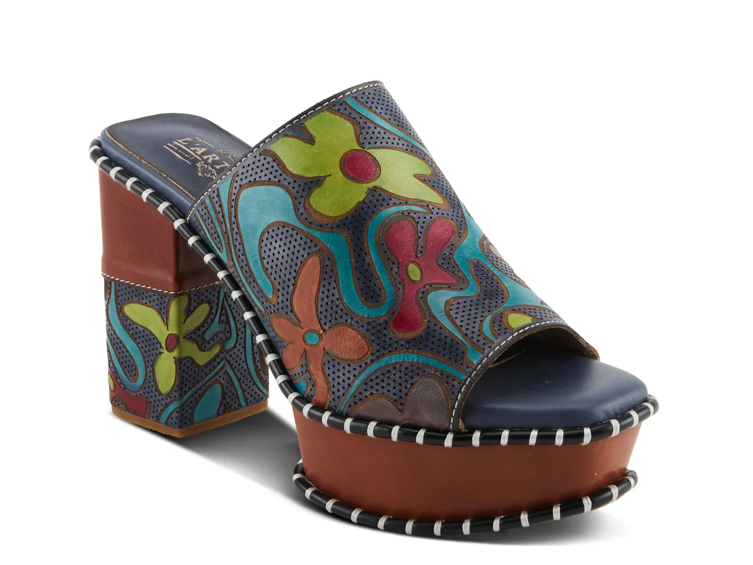 

Сандалии Colossal Platform Sandal L'Artiste By Spring Step, синий