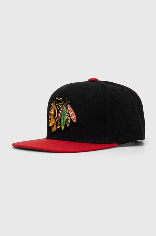 

Бейсбольная кепка NHL CHICAGO BLACKHAWKS Mitchell&Ness, черный