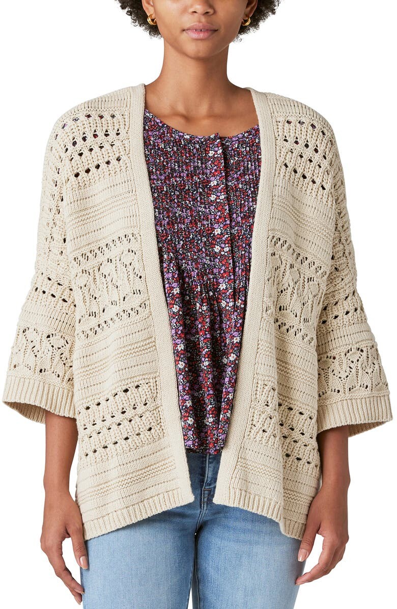 

Кардиган с открытой строчкой LUCKY BRAND