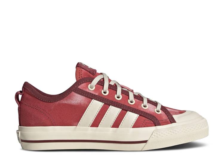 

Кроссовки Adidas NIZZA J 'ACID WASH - CREW RED', красный