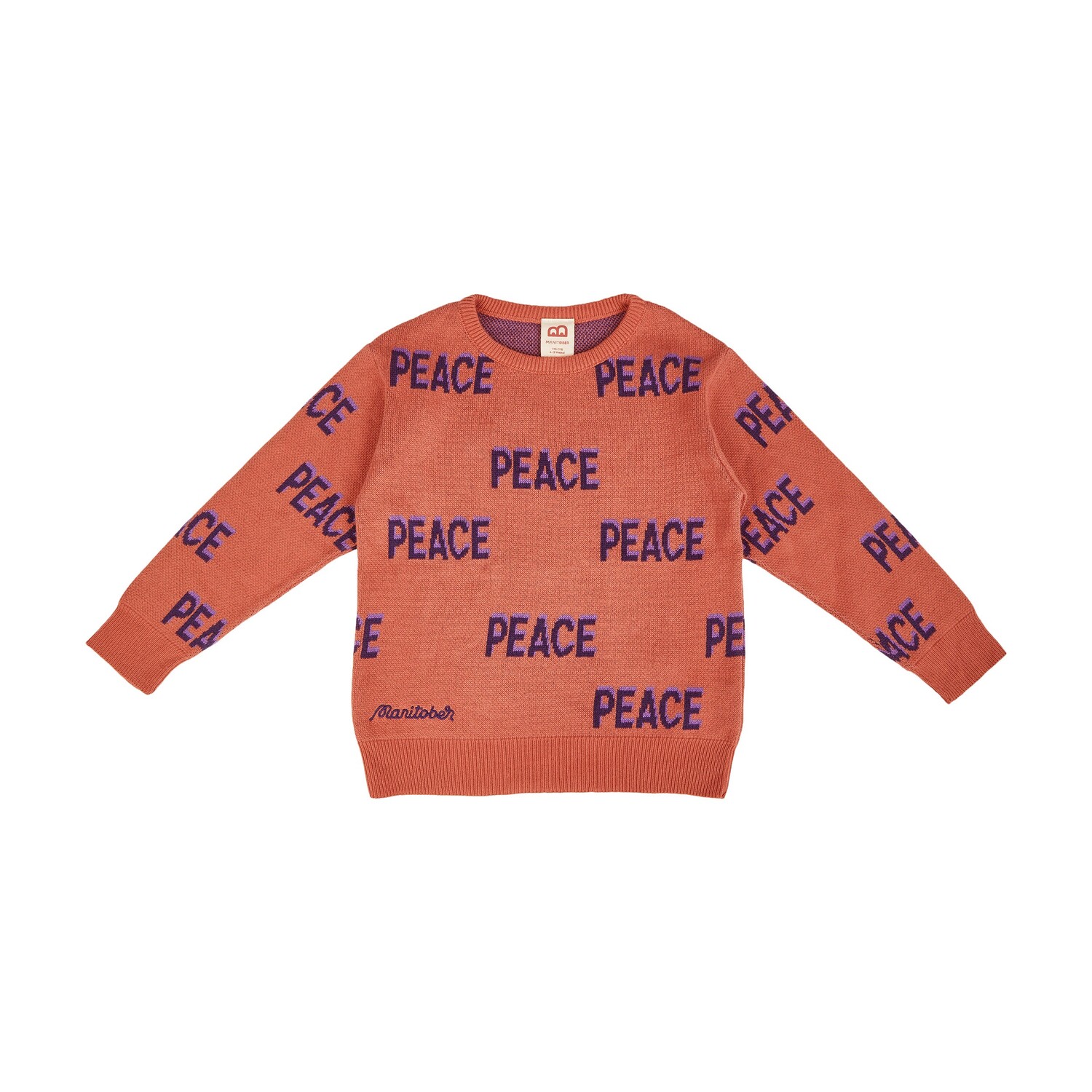 

Пуловер MANITOBER Peace Strick, цвет Rust