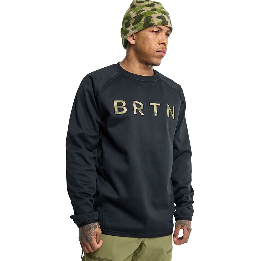 

Толстовка Burton Crown Weatherproof Crew, черный