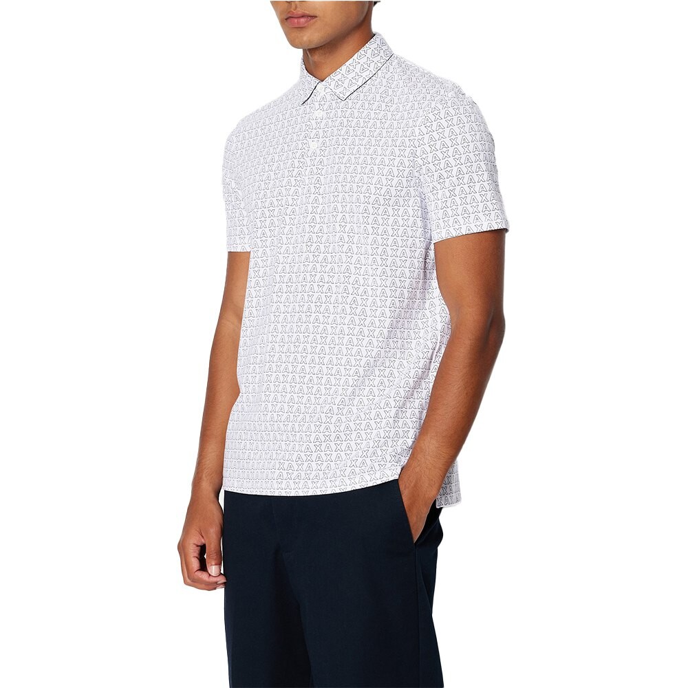 

Поло Armani Exchange 6RZFFD_ZJH4Z, белый