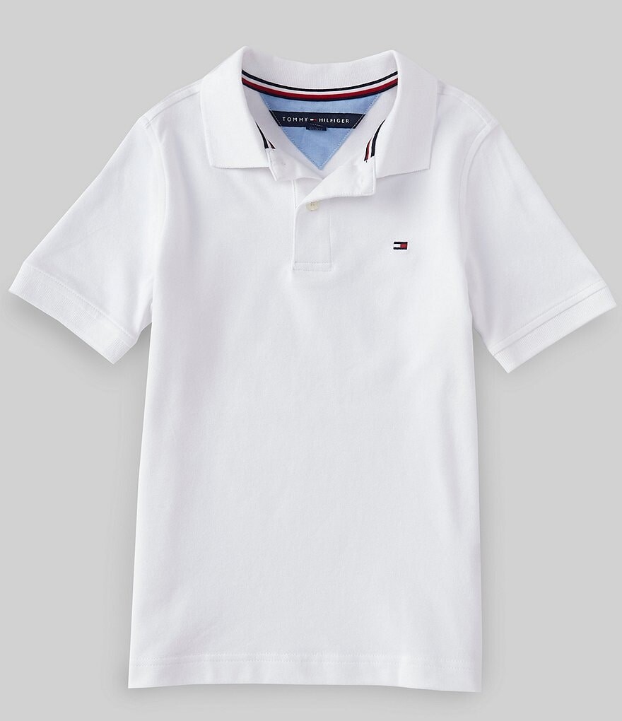 

Рубашка-поло Ivy с короткими рукавами Tommy Hilfiger Big Boys 8–20, белый