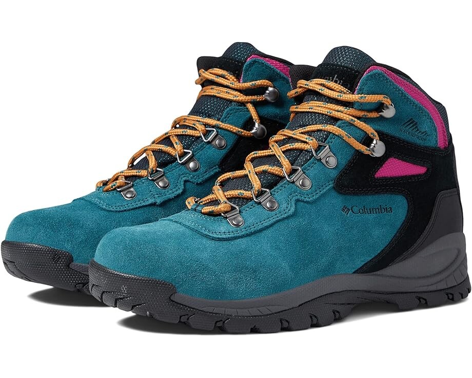 

Походные ботинки Columbia Newton Ridge Plus Waterproof Amped, цвет Poseidon/Black