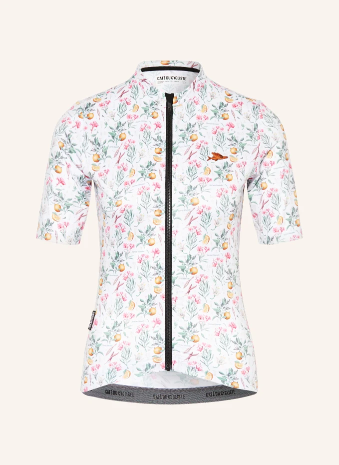 

Велосипедный трикотаж fleurette Café Du Cycliste, белый