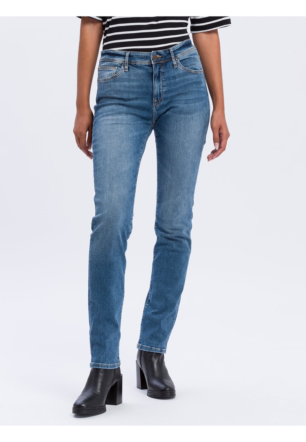 

Джинсы облегающего кроя Cross Jeans, светло-синий