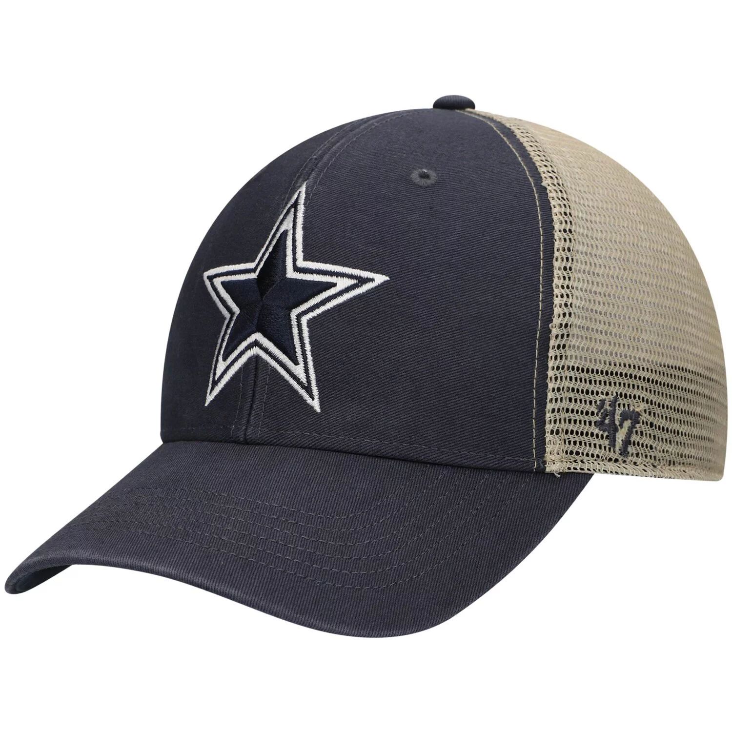 

Мужская темно-синяя кепка '47 Dallas Cowboys Flagship MVP Trucker Snapback