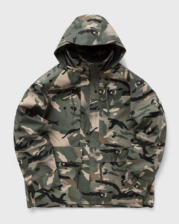 

Парка Patta Spray Camo Nylon Tactical Parka, цвет multi / spray camo