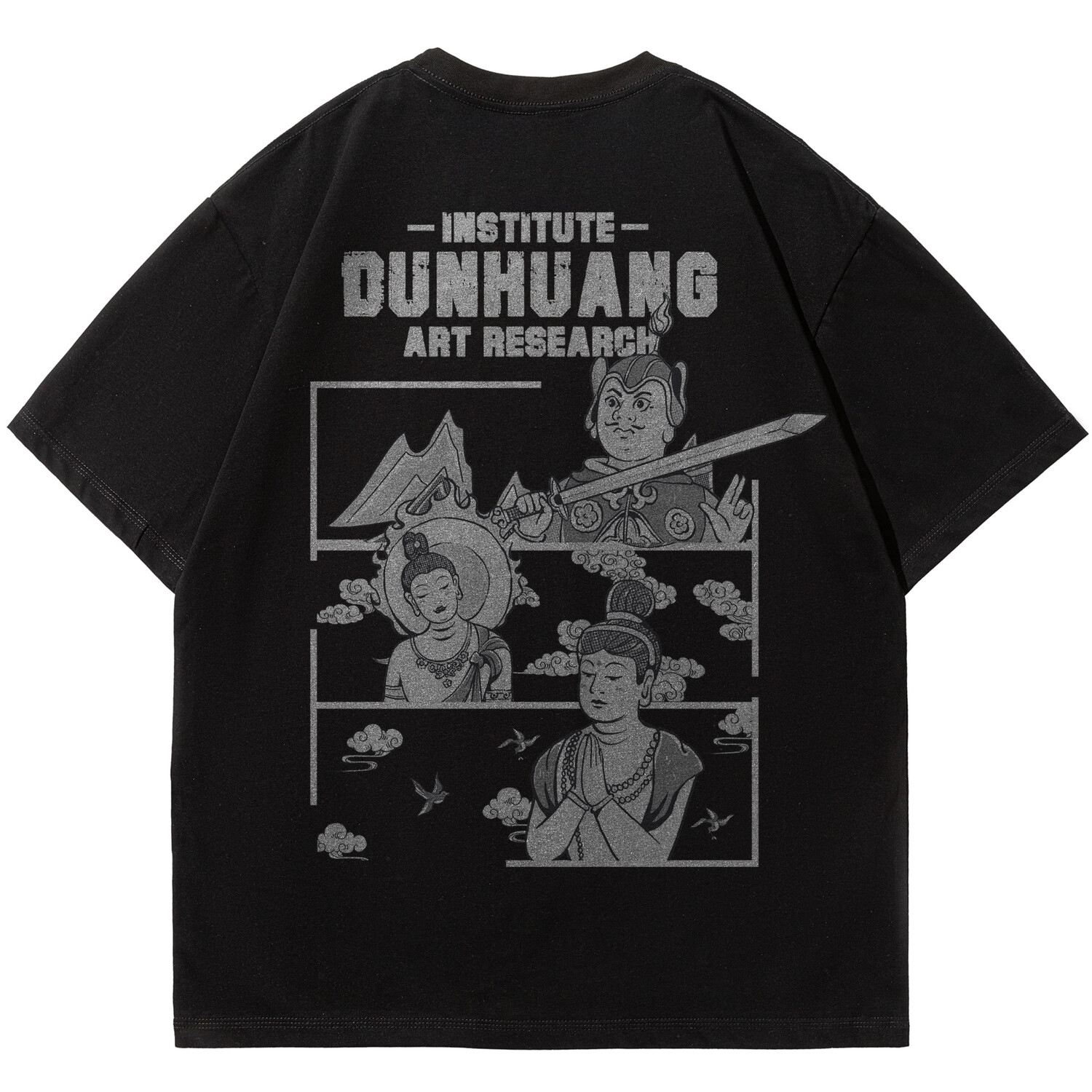 

Футболка унисекс Dunhuang Art Institute, черный