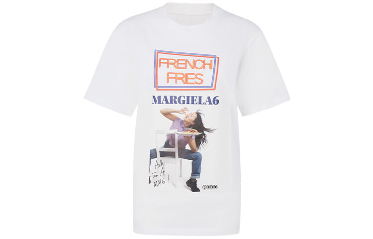 

Футболка унисекс белая Mm6 Maison Margiela, белый