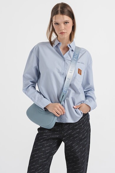 

Рубашка на пуговицах ARMANI EXCHANGE, пастельно-синий