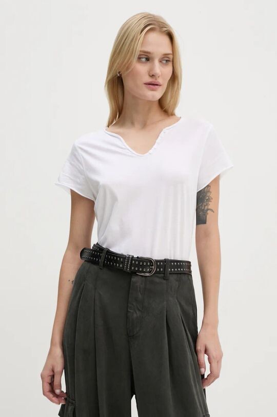 

Хлопковая футболка Zadig&Voltaire, белый