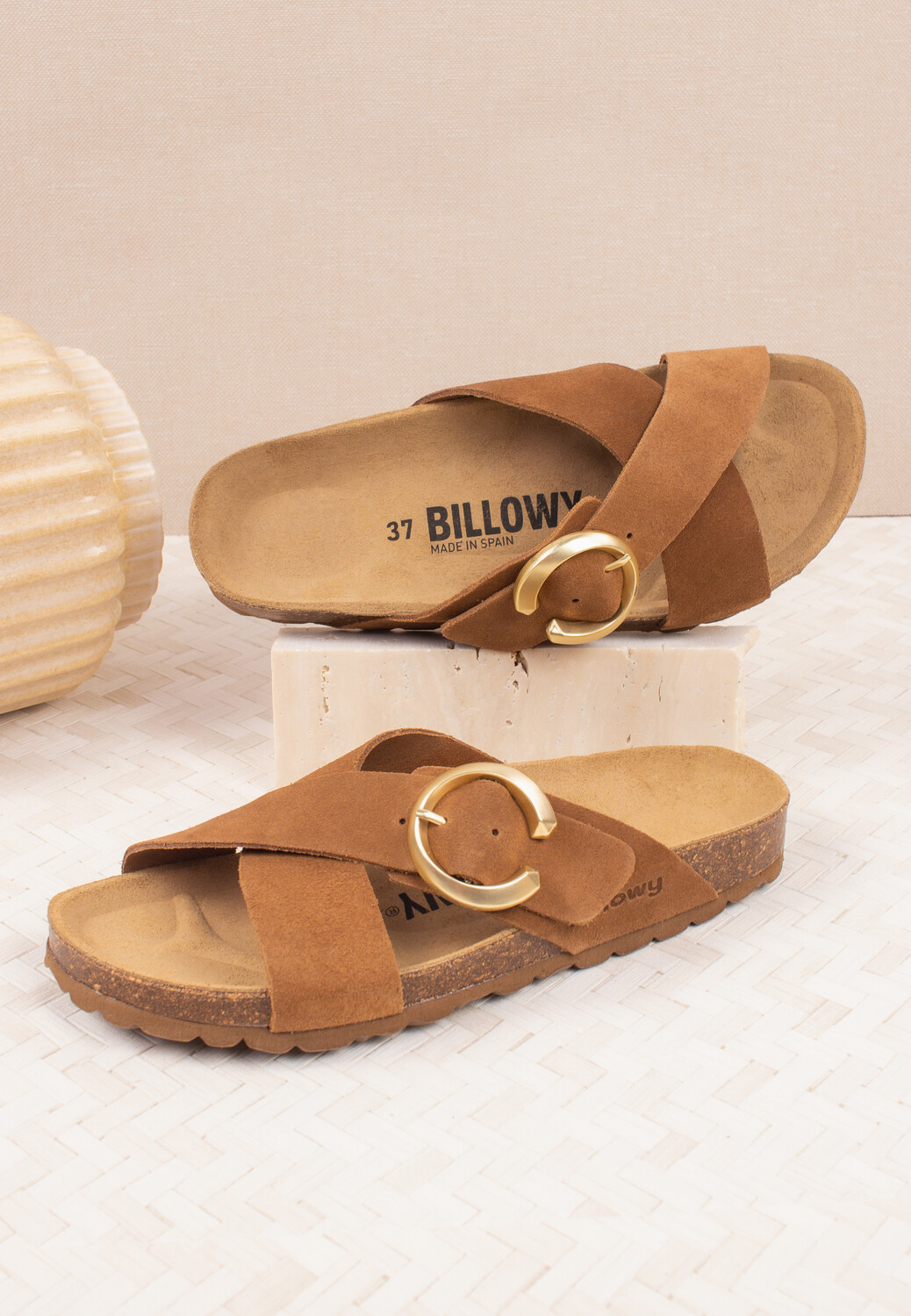 

Мюли billowy, коричневый