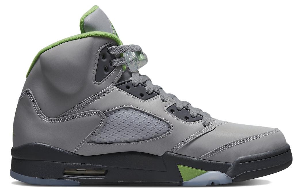 

Кроссовки мужские Jordan Air Jordan 5 Vintage баскетбольные, серый / зеленый