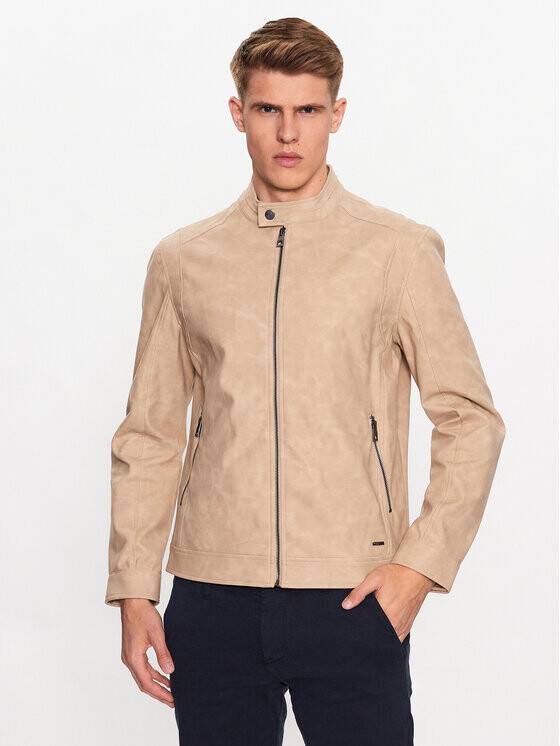 

Куртка из искусственной кожи, стандартного кроя Guess, коричневый