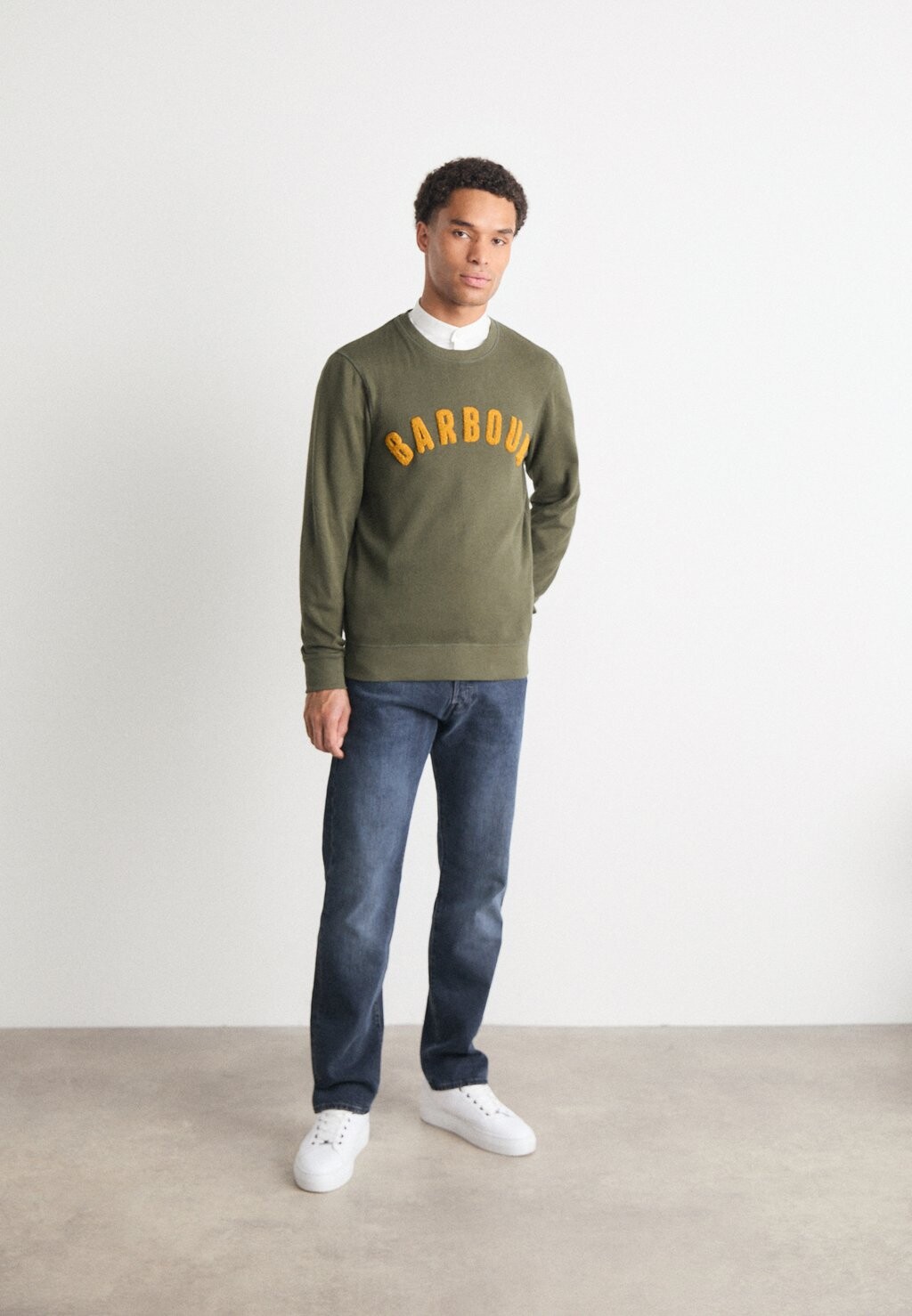 

Блуза Barbour, оливковый