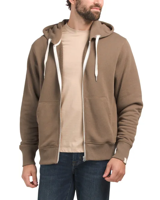 

Толстовка на молнии с логотипом Rag & Bone, серый