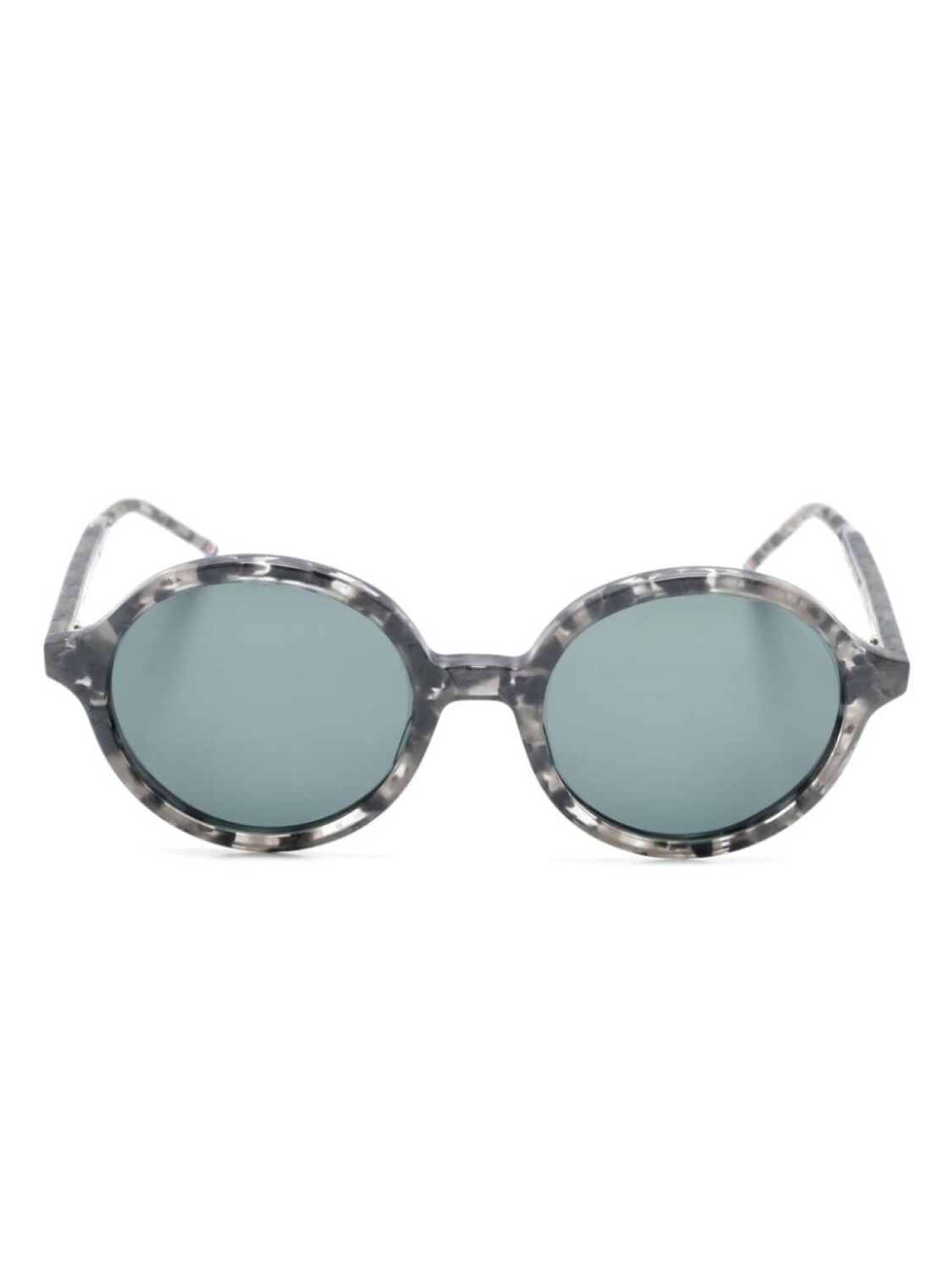 

Thom Browne Eyewear солнцезащитные очки в круглой оправе, серый