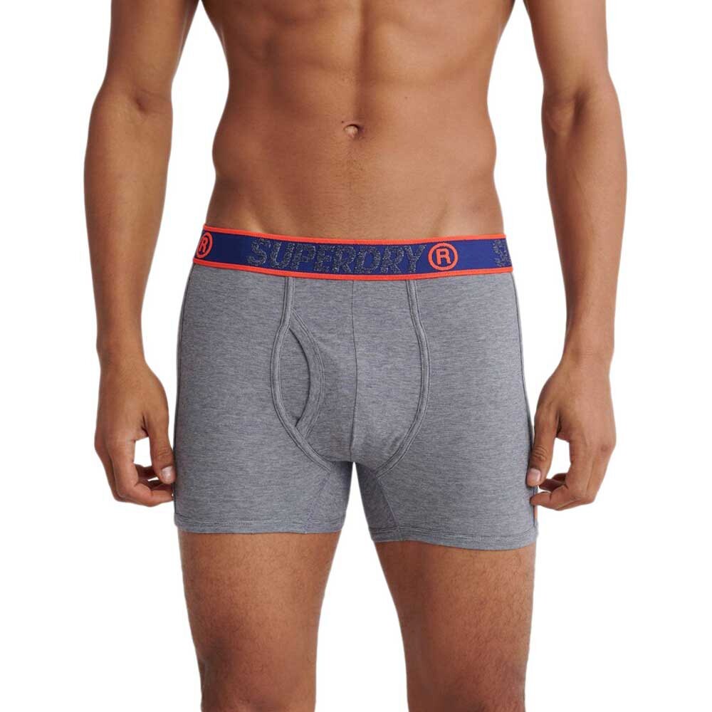 

Боксеры Superdry Sport 2 шт, серый
