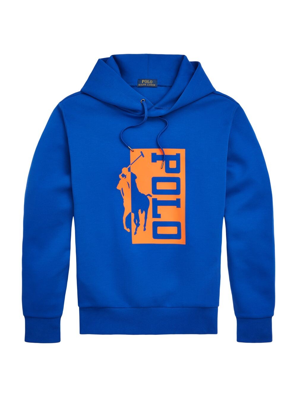 

Толстовка с логотипом двойной вязки Polo Ralph Lauren, Синий