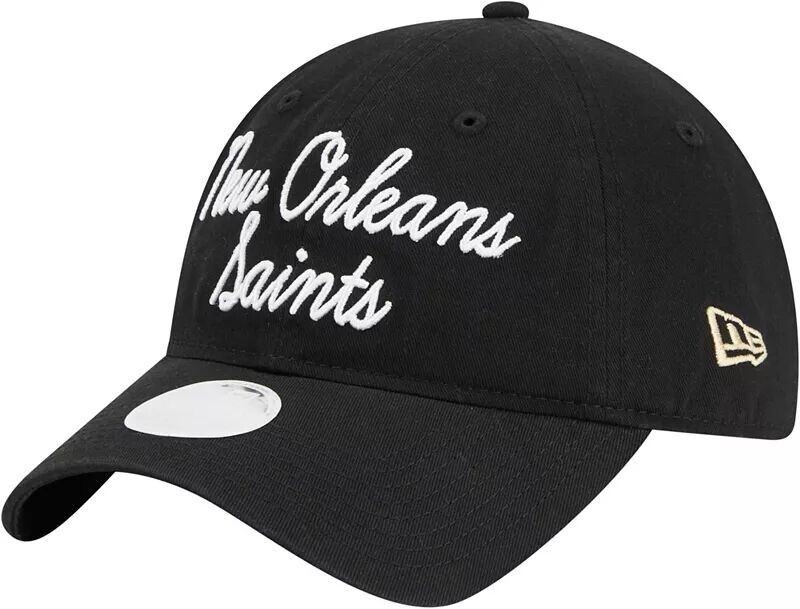 

Женская регулируемая шапка New Era New Orleans Saints Script 9Forty
