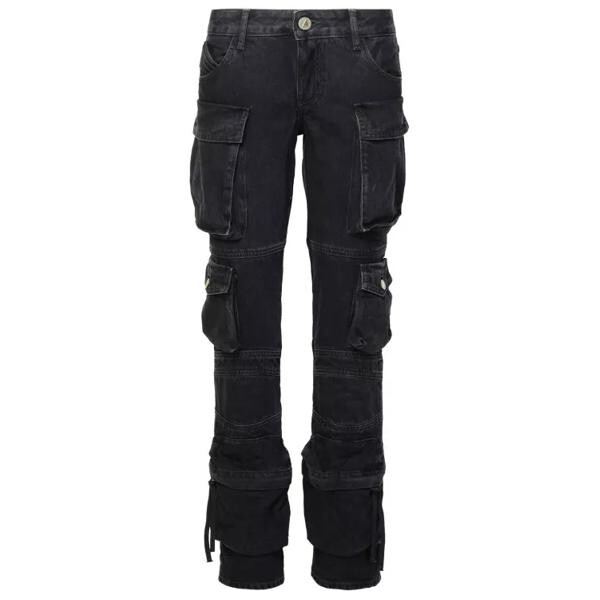 

Джинсы essie' cotton jeans The Attico, черный