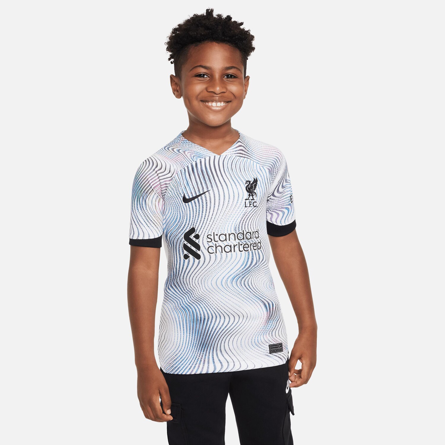 

Спортивная футболка Nike Fußballtrikot FC Liverpool Stadium 22/23 Auswärts, белый