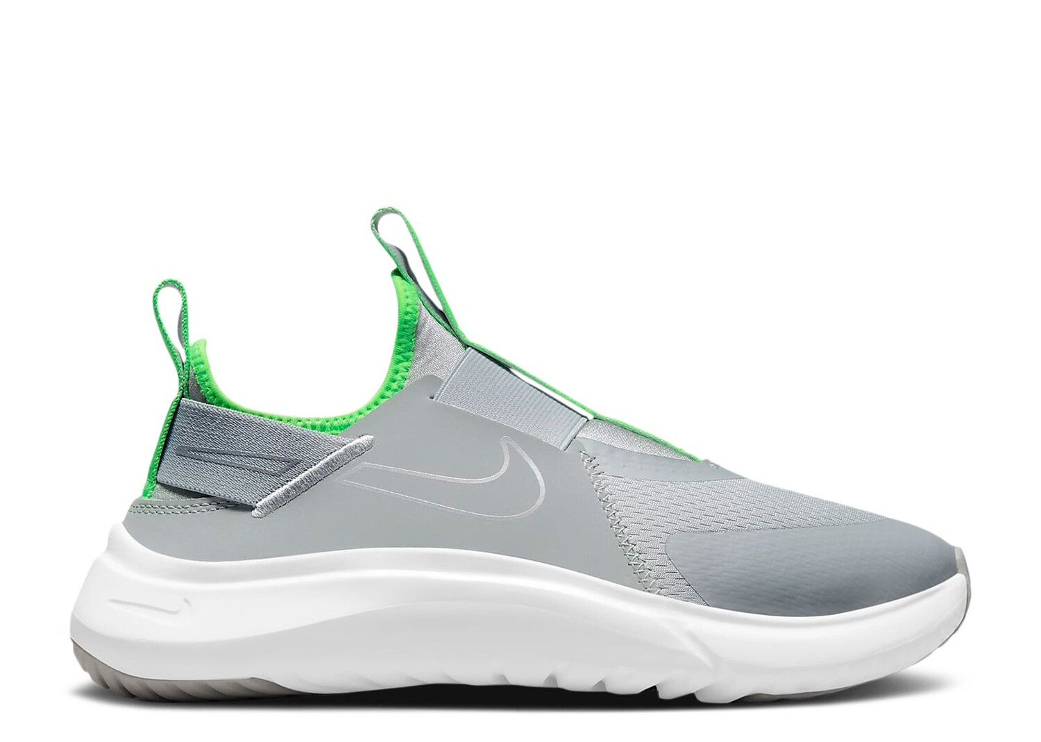 

Кроссовки Nike Flex Plus Gs 'Light Smoke Grey Green Strike', серый