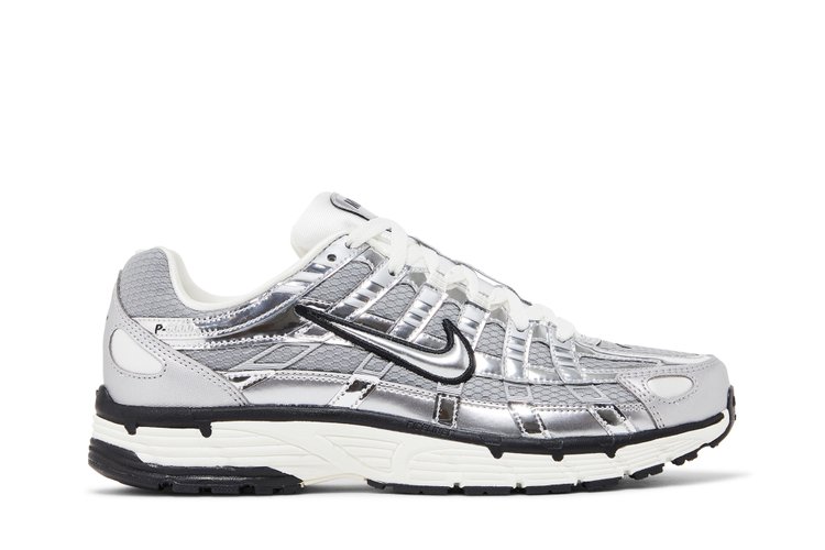 Кроссовки Nike P-6000 'Metallic Silver', серебряный