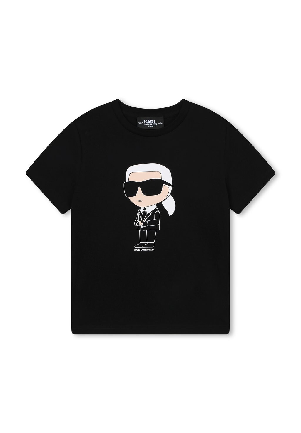 

Футболка с принтом Sleeveless T-Shirt Karl Lagerfeld, черный