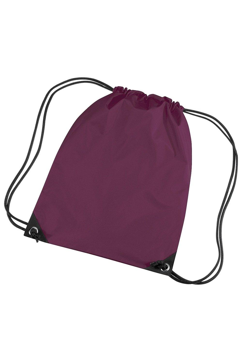 Водонепроницаемая сумка Gymsac премиум-класса (11 литров) (2 шт. в упаковке) Bagbase, красный