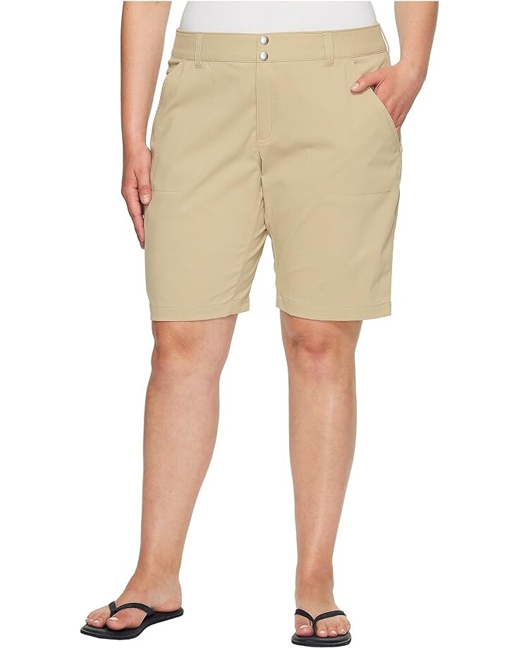 

Шорты Columbia Plus Size Saturday Trail Long Short, цвет British Tan
