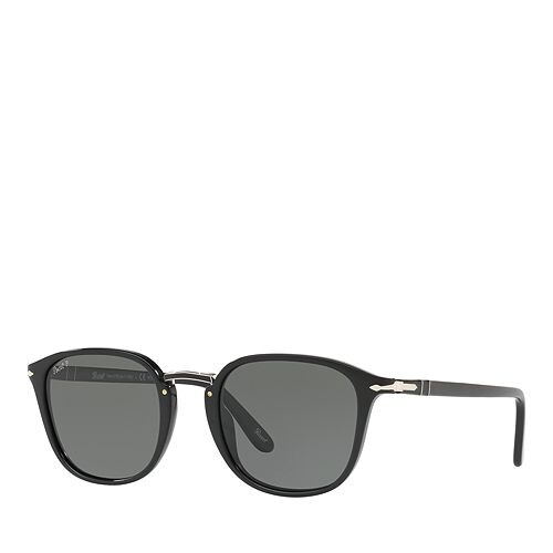 

Поляризационные круглые солнцезащитные очки, 53 мм Persol, цвет Black