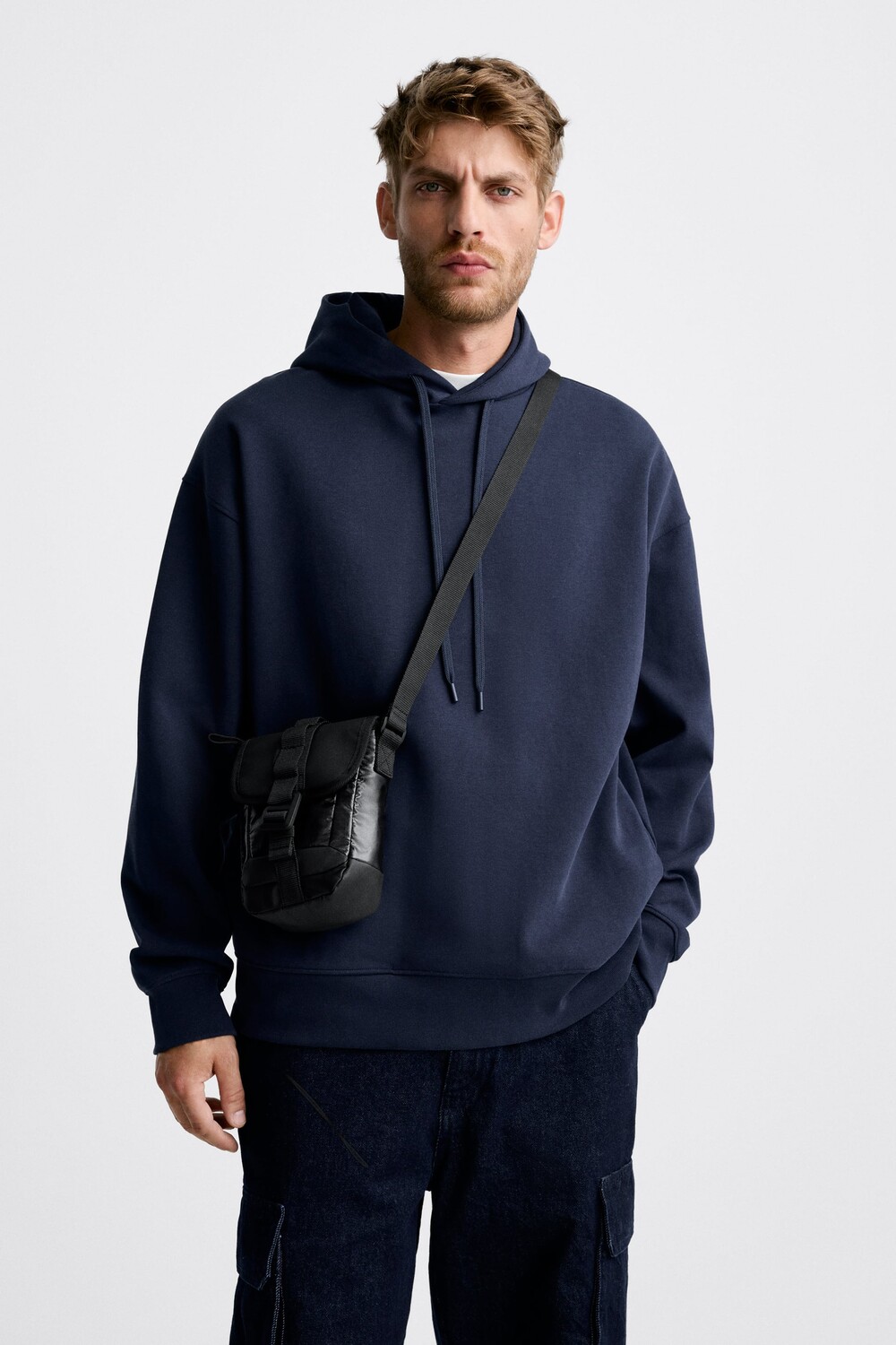 

Мини-сумка на плечо urban Zara, черный
