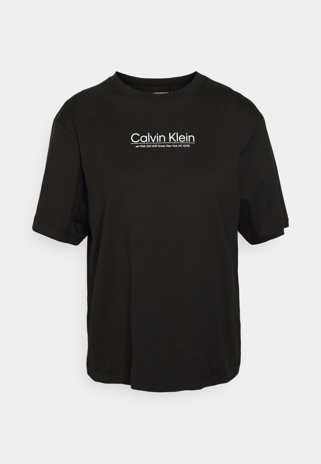 

Футболка с принтом Calvin Klein, черный